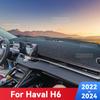 Для Haval H6 3-го поколения -2024 Коврик-чехол на панель приборов автомобиля, накладка на приборную панель, коврики на стол, ковры, противоУФ-аксессуары
