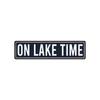 1pc Vintage Metal Tin Sign - Rustic Lake-Themed Wall Art Decor for Home Cabin Lake House - 3.9 X 15.7 Inches, Aesthetic Room