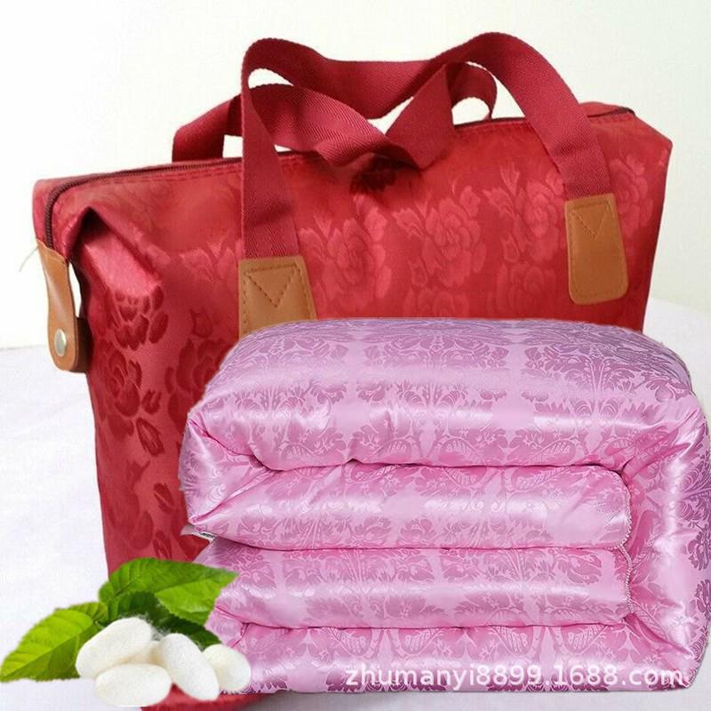 Сезонный набор лоскутных одеял: Шелковые одеяла на лето, весну, осень и зиму