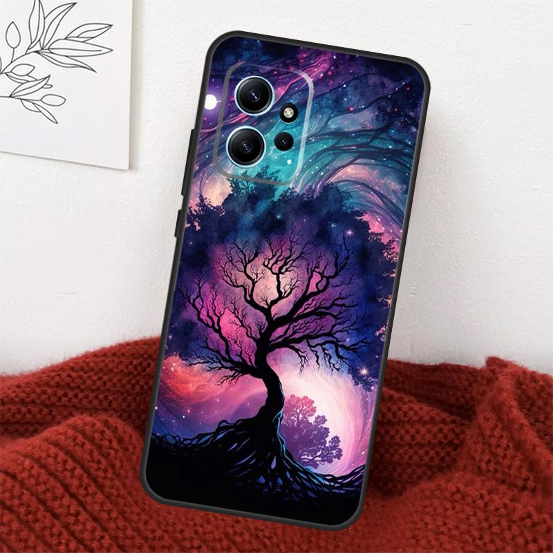Tree of Life Space Galaxy Stars Case For Xiaomi Redmi Note 14 13 12 11 10 15 Pro Plus Cover For Redmi 15 15C 10C 12C 13C 14C