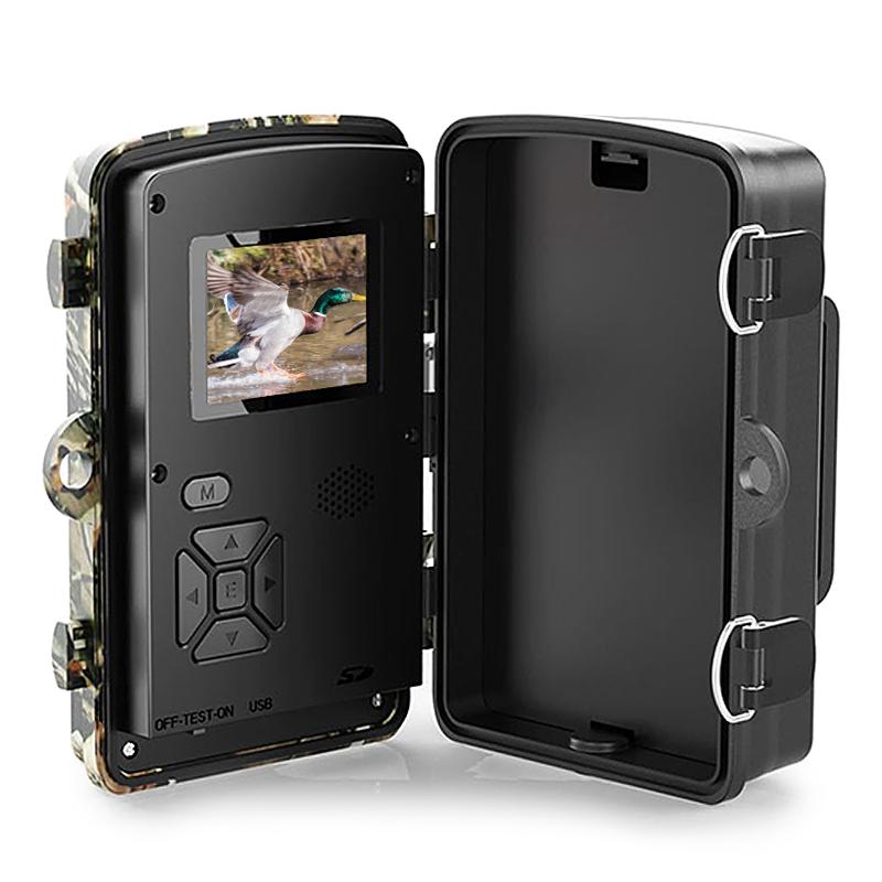 16MP 1080P Охотничья тропа на дикую природу и игровая камера Активируемая движением камера безопасности IP66 Водонепроницаемая