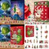 Christmas Advent Calendar Contains 24 Gifts, Christmas Cute 2D Figures Doll Advent Calendar, Christmas Countdown Calendar With Surprise Toys