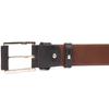 Стильный мужской кожаный ремень GRANDE PELLE Leather Belt 21462 Коричневый