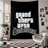 Wall TapestryGrand Theft Auto Art Hanging Cloth Decorative Background Cover for Room Decoration