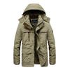 Fur Hooded Winter Parkas Men Plus Size 5XL 6XL Military Warm Fleece Cotton Parka Winter Jacket Men Windbreaker Overcoat