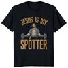 Summer Retro Jesus Christ Fitness Printed Round Neck Tshirt for Men Pure Christian Faith 100CottonSoft Breathable Short Sleeve