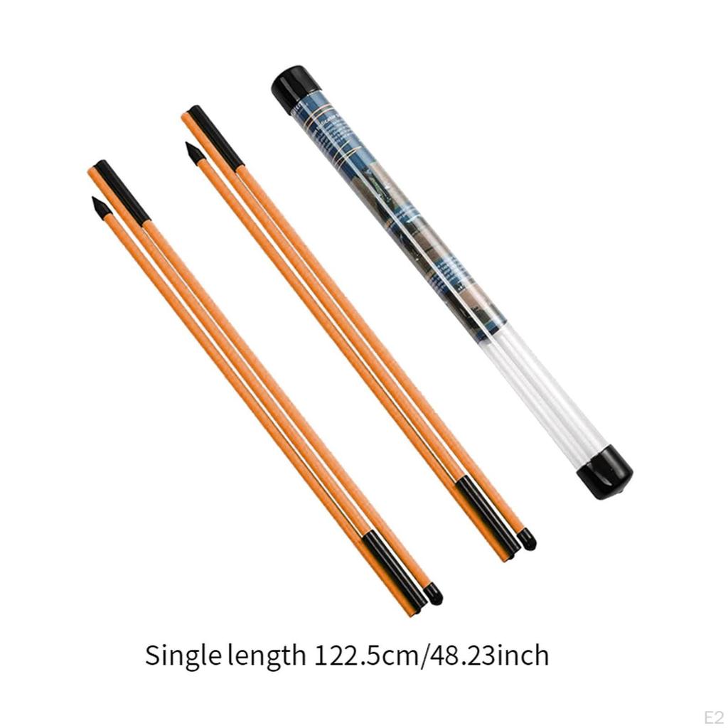 2Pcs Golf Swing Trainer Training Aid Improve Skills Practice Stick
