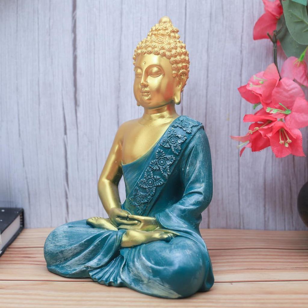 Полимраморная статуя медитирующего Будды/Будды/Гаутамы Будды, статуэтка лорда/идола/мурти, подарочные товары, экспонат для домашнего декора, последние новости