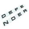 Автомобильные 3D ABS DEFENDER Буквенные Наклейки с Логотипом и Отличительные Знаки Для Land Rover DEFENDER Автомобильные Передние Капот Задние Багажник Кузов Эмблема Наклейки