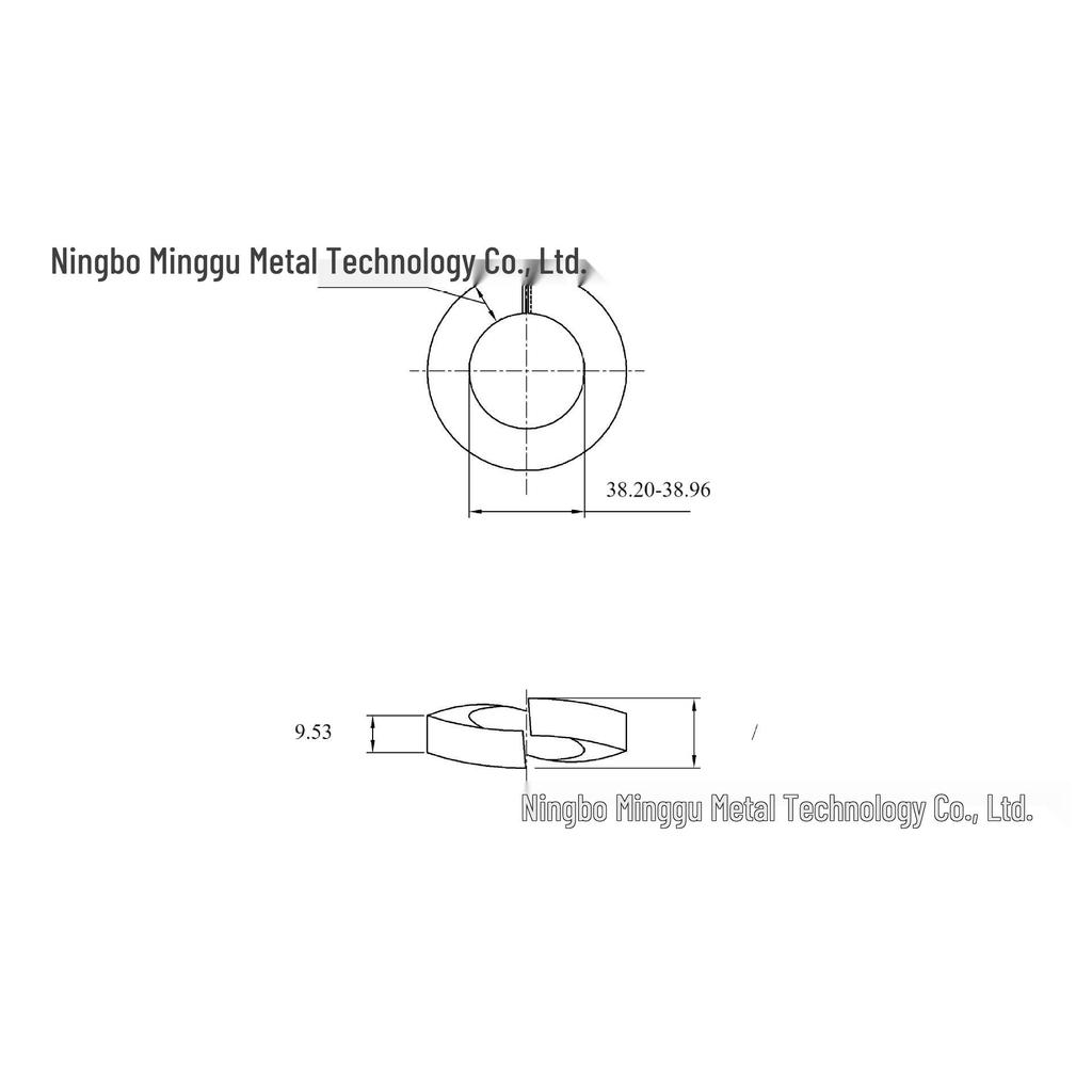 8x10x1/4~1-1/2" Оцинкованные Черненые Пружинные Шайбы Гровера, Высокопрочные, Противооткручивающиеся, Стандарты США и Великобритании