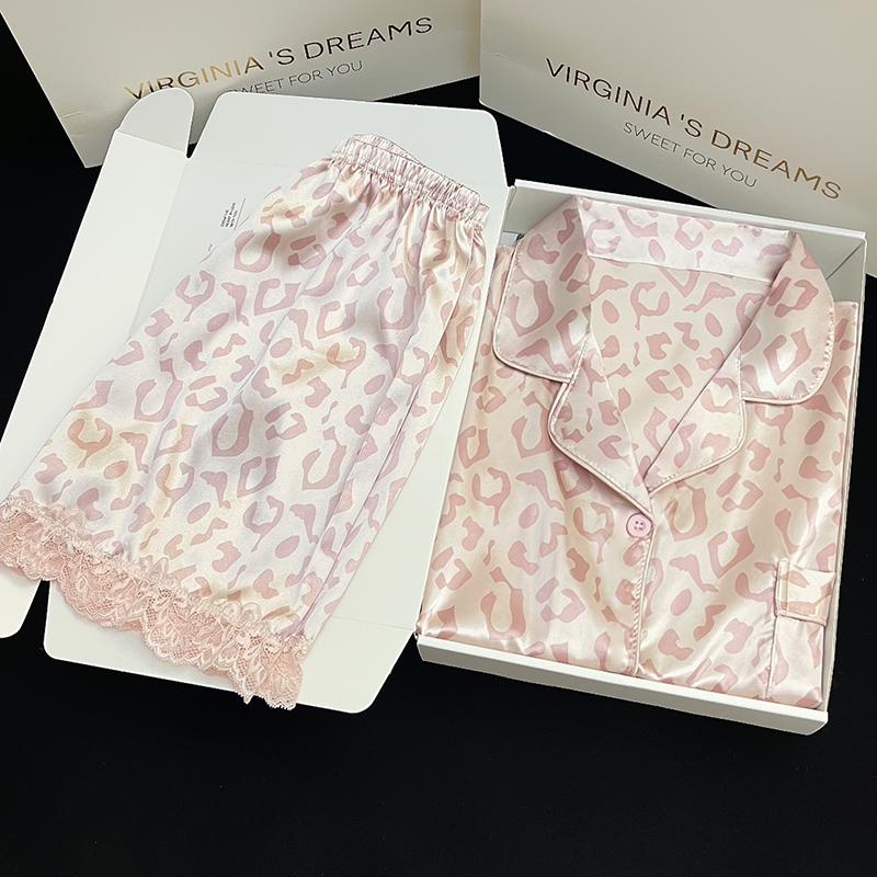 Ins Style Элегантные красочные бабочки женские пижамы модный дизайн летняя короткая домашняя одежда женская домашняя одежда