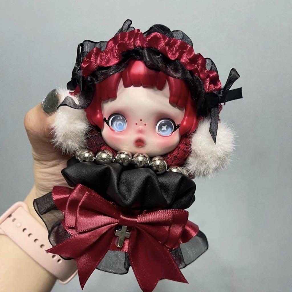 SP Детская одежда Легкое плетение Сад Зима Движение Винил Плюш Skullpanda Одежда Второе поколение [кроме кукол]