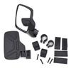 31BC UTVMirrors Set Wide High-Definition UTV Rear View SideMirrors with 1.75-2 Inch Mount Fit for 1.75 Roll Bar
