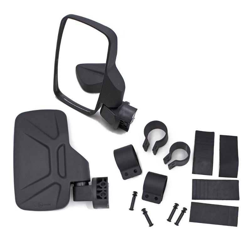 31BC UTVMirrors Set Wide High-Definition UTV Rear View SideMirrors with 1.75-2 Inch Mount Fit for 1.75 Roll Bar