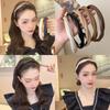 Fashion Twisted Hair Bands Styling Edge Toothed Hairband Women Ladies Leather Braided Headband