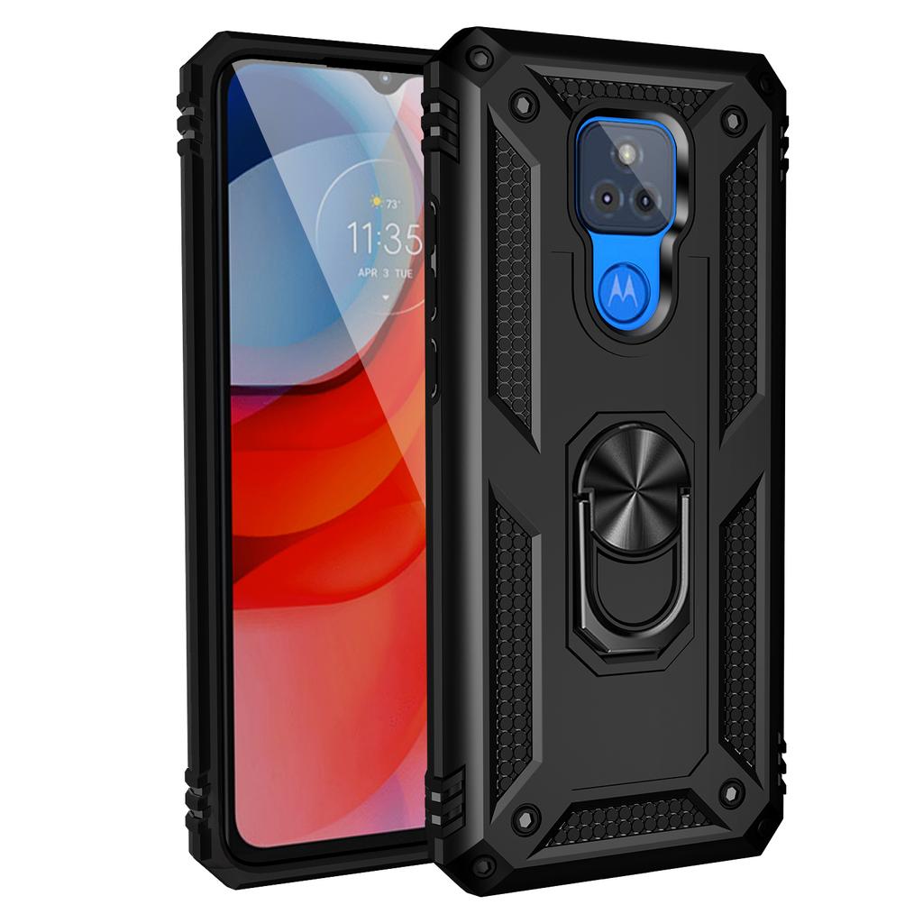 Чехол для Moto G Play для телефона Moto G Play 2021, противоударный бронированный прочный военный защитный автомобильный держатель, магнитный чехол