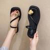 Модные уличные черные шлепанцы Новые модные женские тапочки Высококачественные сандалии H Корейский стиль Сандалии VIP по акции Нескользящая обувь для женщин