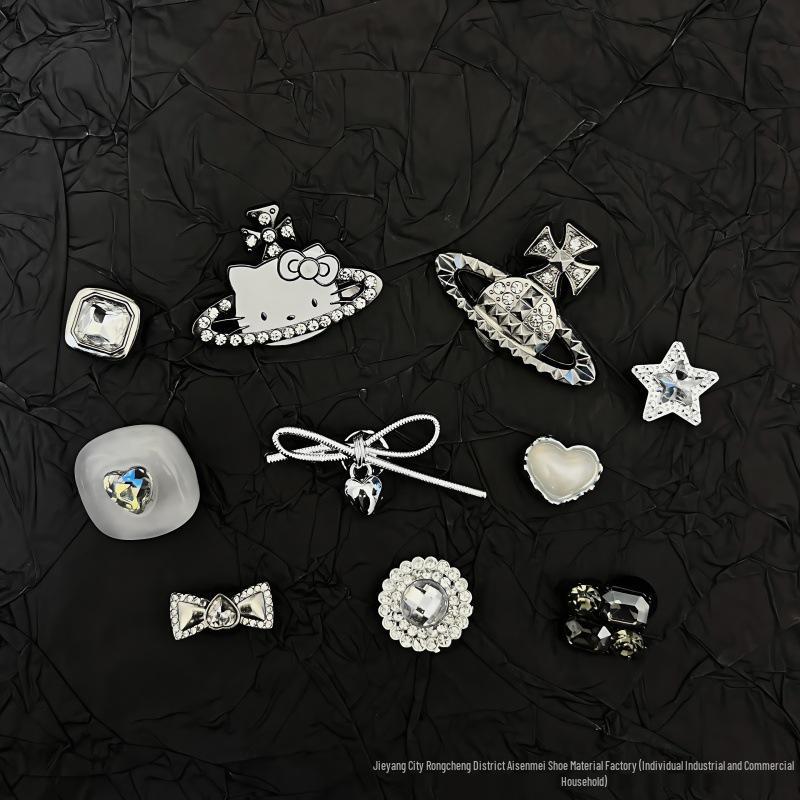 Cute Cartoon Shoe Charms: Kids' Croc Accessories, 3D Snap-On Flower Decorations for Boys & Girls
