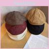 Retro Style Beret Hat For Women With Polyester Fabric Sun Protection And Adjustable Fit