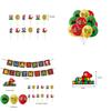 Super Mario Birthday Party Decor Suit Set Featuring Vibrant Balloons And Banner