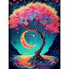 DIY Diamond Painting Colorful Tree Stitch Kit Mosaic Art Diamond Painting Full Circle/Square Diamond Home Decoration