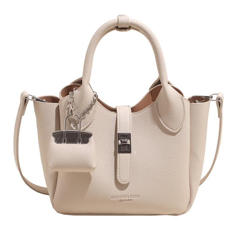 Стильная женская корейская сумка-ведро на весну/лето 2025 – Универсальная повседневная сумка через плечо и кроссбоди