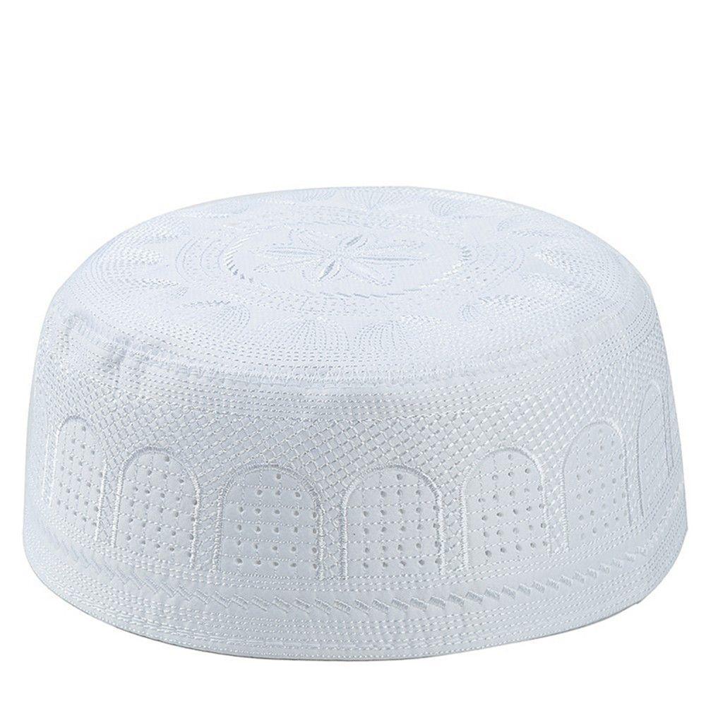 Fashion Saudi Arabian Cotton Prayer Hat India Caps Musliman Turban Muslim Hat