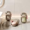 Travel Portable Soap Box with Lid Sealed and Drainable Small Soap Case Bathroom Drain Tray for Camping Traveling Soap Container