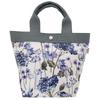 Tote Bag for S Sub Mini Wide Lunch Floral Made In Benicia Purple [Cyalel Yahata] Women, Size, Stylish, Bag, Tote, Lightweight, Gusset, Bag, LC,