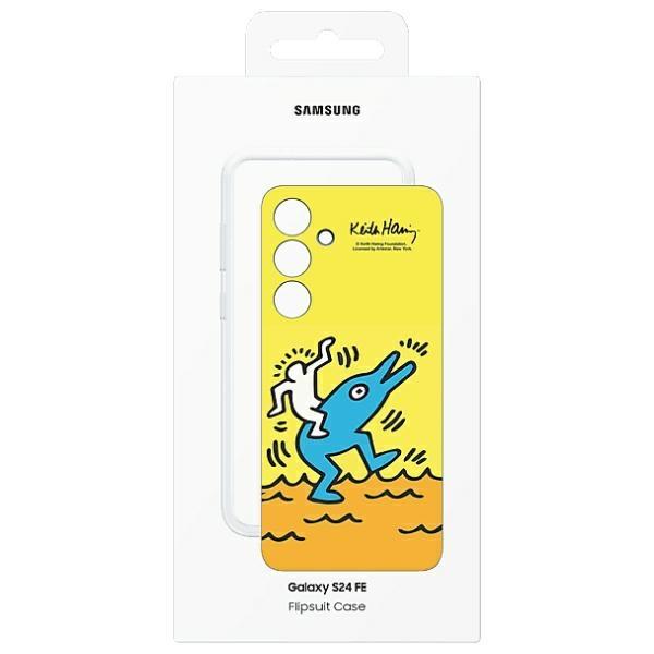 Etui Samsung Ef-Ms721Cyegww S24 Fes721 Żółty/Yellow Flipsuit Case