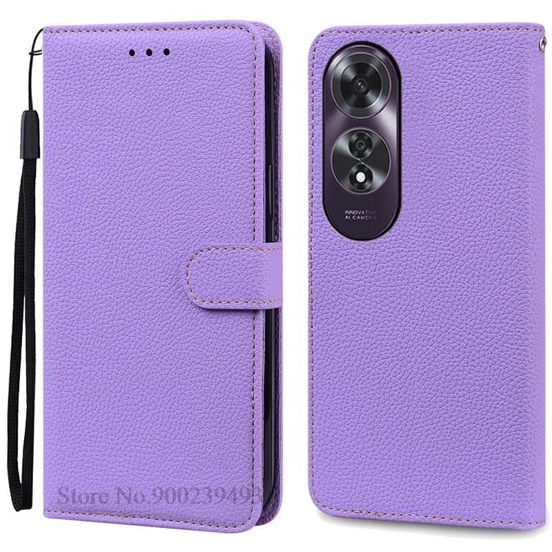 For OPPO A60 4G Case Wallet Flip Leather Case For OPPO A60 Cover Book Fundas For Oppo A60 Mobile Case Coque Shell