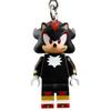 Брелок для ключей Shadow the Hedgehog Minifigure Keyring Key Chain Black 6 лет и старше 854302 [LEGO]