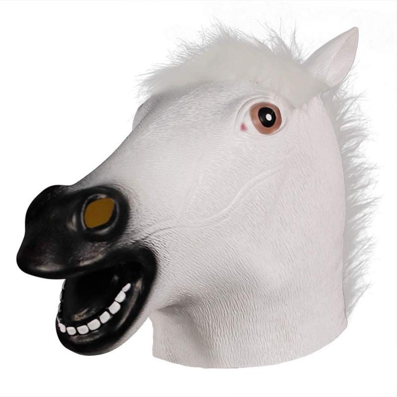 Unicorn Horse Mask Latex Costume For Halloween Party Cosplay