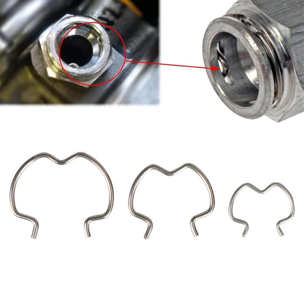 18pcs Quick Connector Clips,3/8" 1/2" 5/8" Transmission Cooler Line Clip 800-801