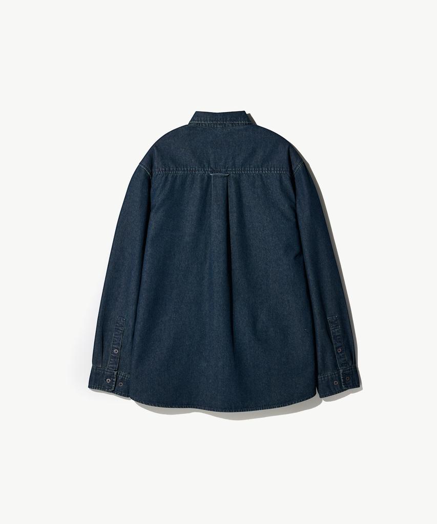 STCO Diems 9.5Oz Vintage Denim Shirts Dark Indigo (Easy Fit)_Ddsxz12Esn