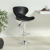 VidaXL Bar Stool Pub Seat Swivel Bar Chair Counter Stool Bistro Seat Adjustable Height Black 335130
