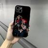 B-Black Shockproof F-Fuerza Regida Phone Case For Iphone 17 16 15 14 13 12 Pro Max Xr Air Plus Skin Feel Black Hard Shell Cover