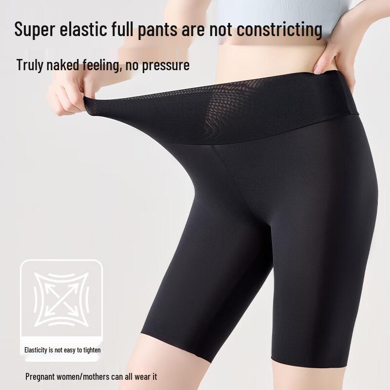 Женские ультратонкие леггинсы Urban Beauty из ледяного шелка с рисунком "акула" (5 точек).