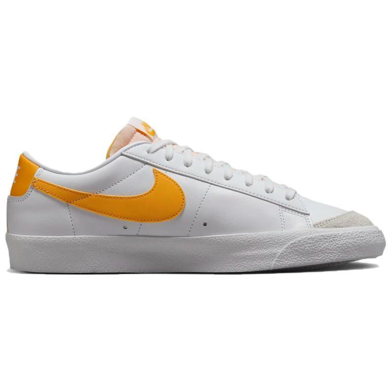 Nike Кроссовки Blazer Low '77 Vintage Белые Университетское золото Фантом Обувь для скейтборда DA6364-112