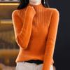 Luxury Shiny Crystal Turtleneck Sweaters Women Fashion Slim Rhinestones Knitted Jumper Ladies Solid Soft Warm Pullover