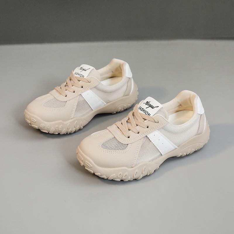 Fashion 2025 New Spring and Summer New Fashion Women Shoes Comfortable Casual Sneakers Outdoor Breathable Lace-up Walking Sports Shoes