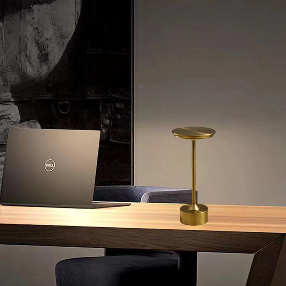 Usb перезаряжаемый сенсорный боковой светодиодный ночник I-образной формы для настольной лампы для декора журнального столика, украшения спальни