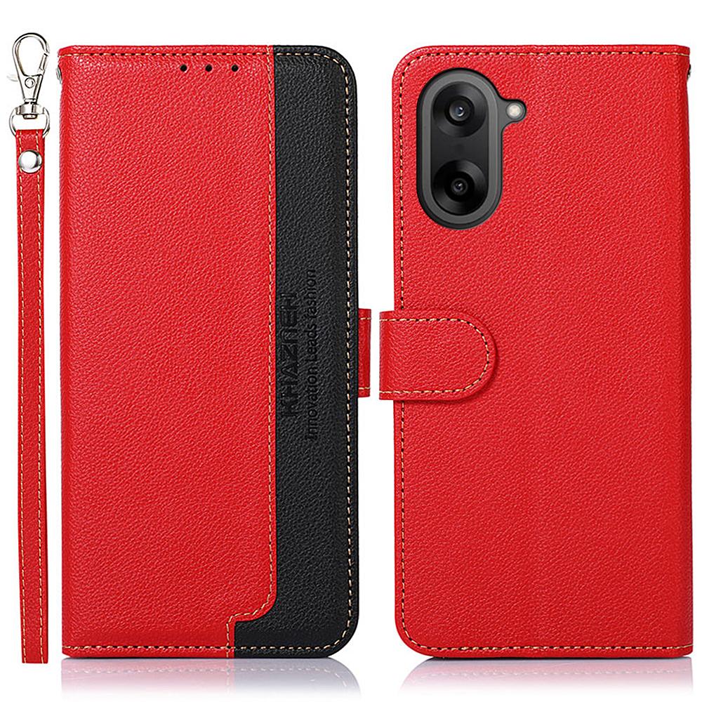 For OnePlus Nord CE5 5G Case RFID Blocking Wallet PU Leather Phone Cover with Strap