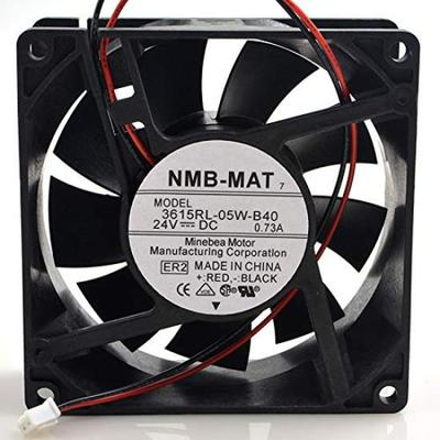 3615RL-05W-B40 NMB-MAT 9038 DC24V 0.73A 9см водозащищенный инверторный вентилятор