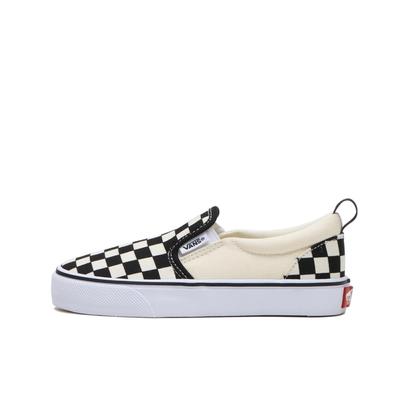 Slip On Blk Wht Check V98ps Blk Wht Check