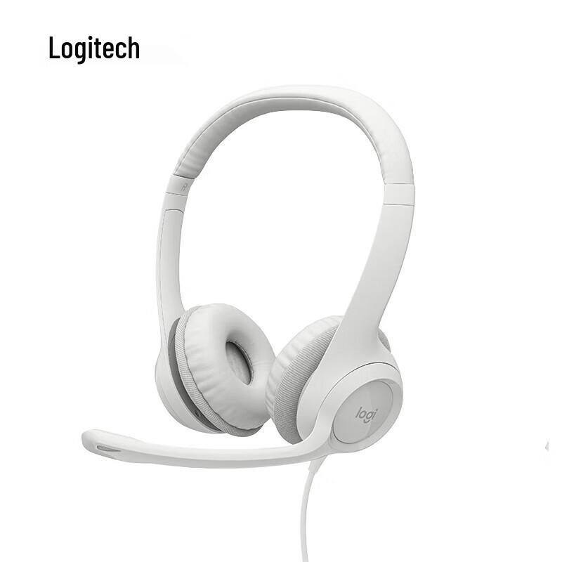 Logitech H390 Noise-Cancelling USB Headset with Microphone