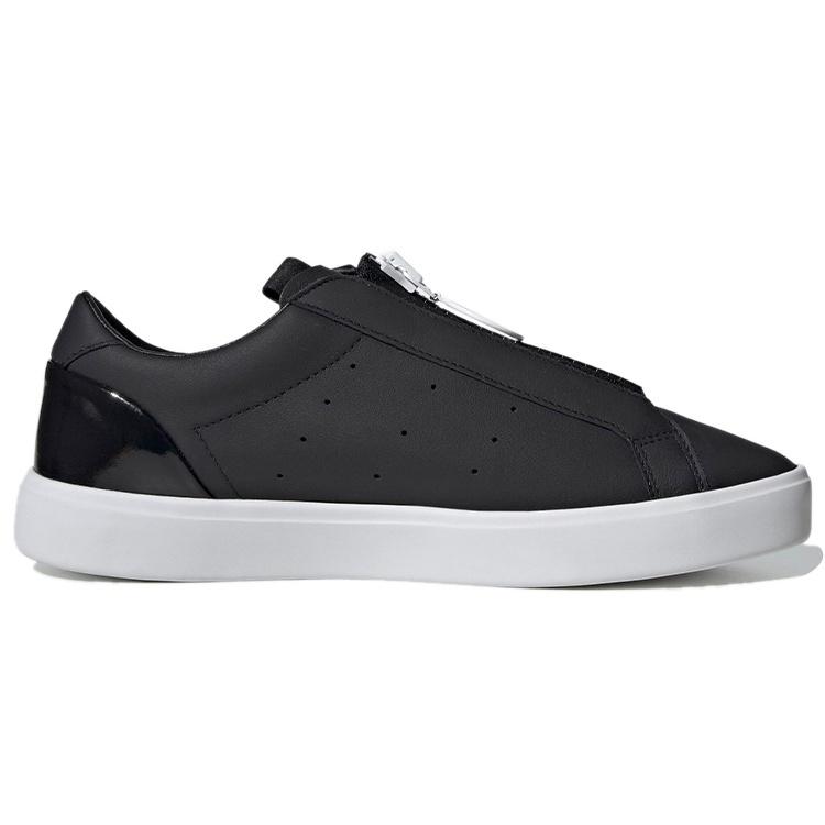 (WMNS) adidas originals Sleek Zip 'Black White' Women's EF0695