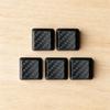 DIY Customs Keyboard Keys 5Pcs Keycap Carbon Fiber Texture Nonslip Cover for G915/G813/G815/G913 TKL