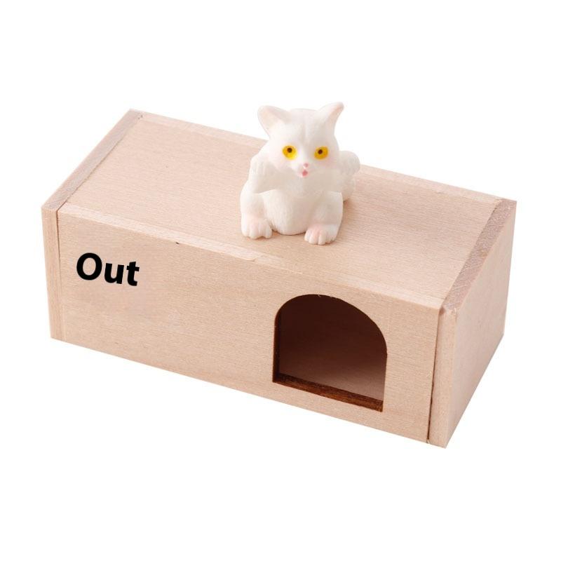 1:12 Mini Pet Kennel Kit, Dollhouse Cat & Dog House, Miniature Furniture Decor & High Quality Plaything Attachment