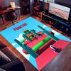 Custom personalization Stumble Guys Print Area Rug - Soft, Washable Non-Slip Indoor Mat,Living Room,Home&Office Decorative Rug